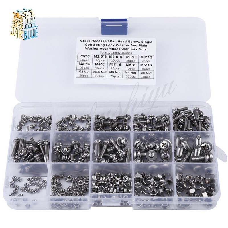 Nuts Mix - 400 adet/grup M2 M2.5 M3 M4