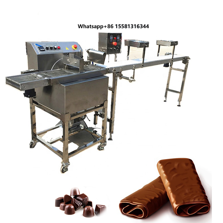 Chocolate Snack - Donut Çikolata Kaplama Makinesi, Atıştırmalık Barı