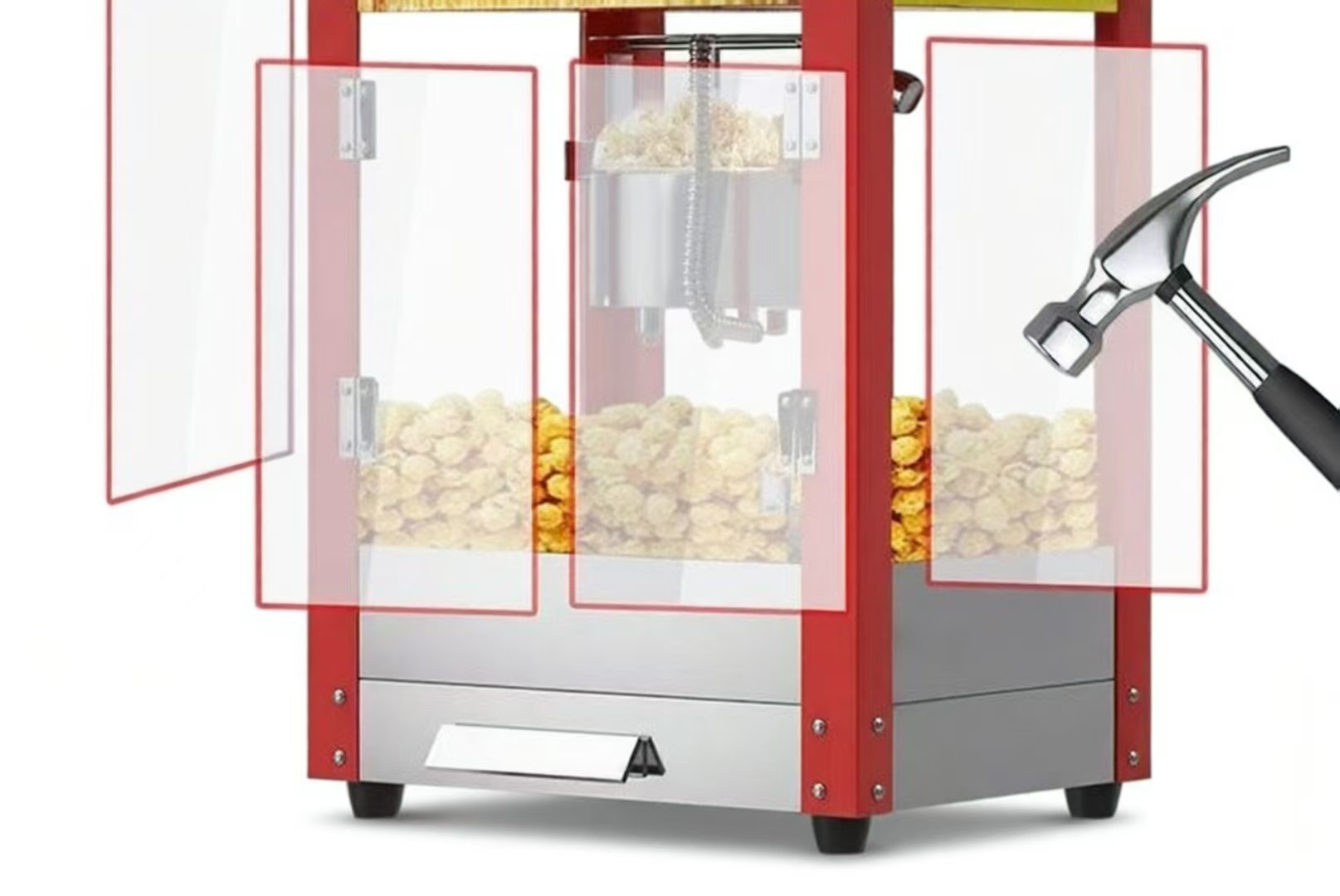 NWD Ticari Otomatik Sinema Tip - Popcorn incelemesi ve fiyatı