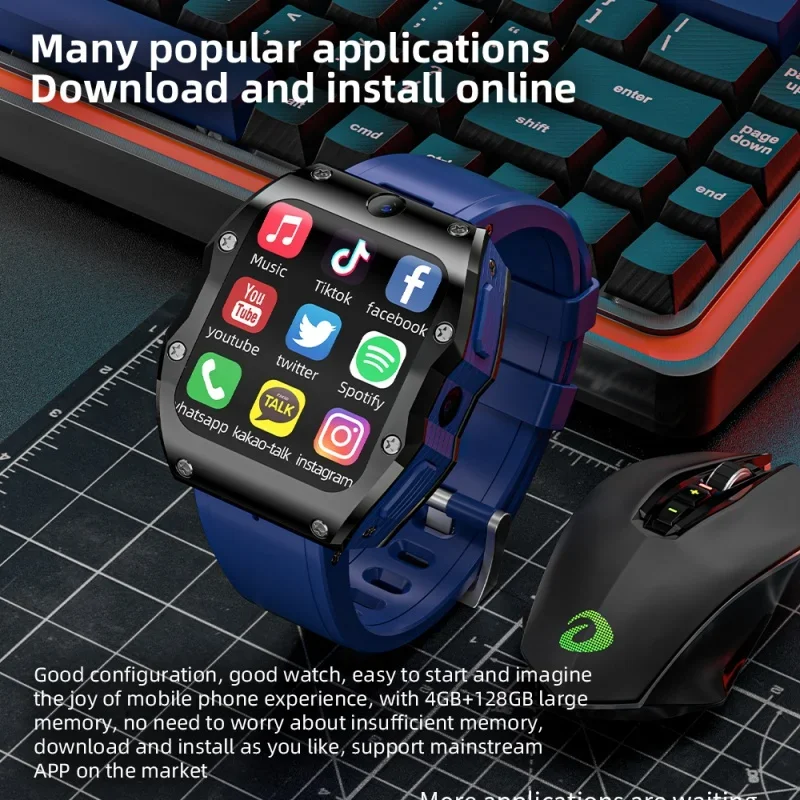 Yeni LOKMAT 4G Smartwatch 4 GB - Seaweed Snack incelemesi ve fiyatı